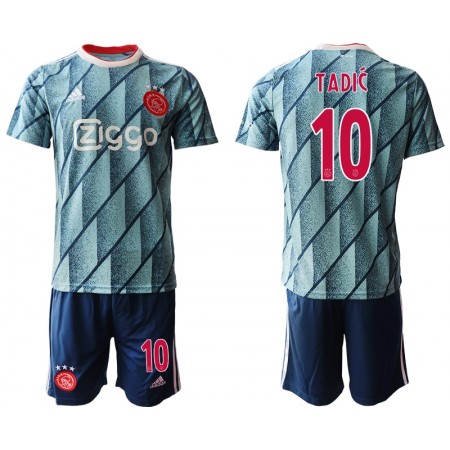 Billiga Fotbollströjor AFC Ajax Dusan Tadic 10 Barn Borta tröja 2020/21 Kortärmad